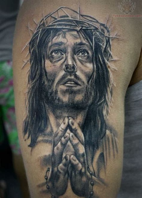 Top 25 Praying Hands Tattoos for the Faithful | Tatuaje de cristo, Tatuaje de jesús, Tatuaje de ...