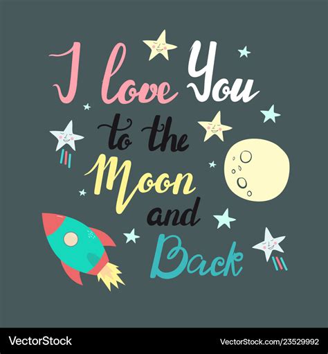 Art & Collectibles I Love You To The Moon and Back Digital Prints ...