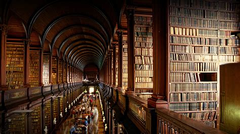 Long Room in the Trinity College Library, Dublin, Ireland | Windows Spotlight Images