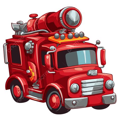Fire Truck Cartoon Funny