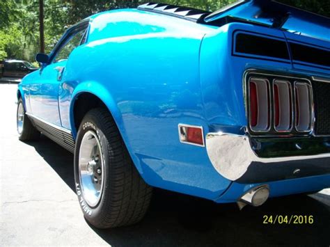 1970 Ford Mustang Mach 1 Grabber Blue Package 4-speed for sale - Ford Mustang Grabber Blue ...