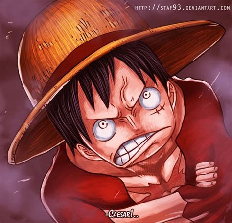 One Piece 685 - Angry Luffy by staf93 on DeviantArt | Luffy, One piece ...