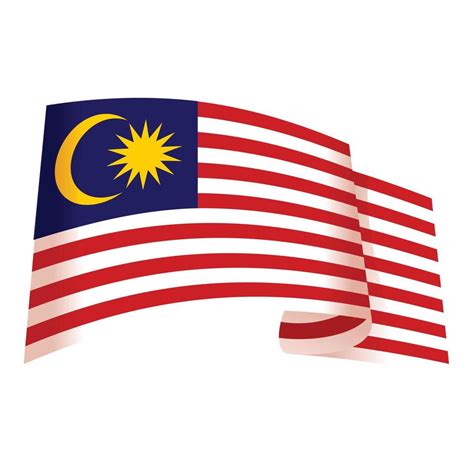 National Malaysia icon cartoon vector. Country flag 14294783 Vector Art ...