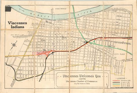 Vincennes, Indiana | Curtis Wright Maps