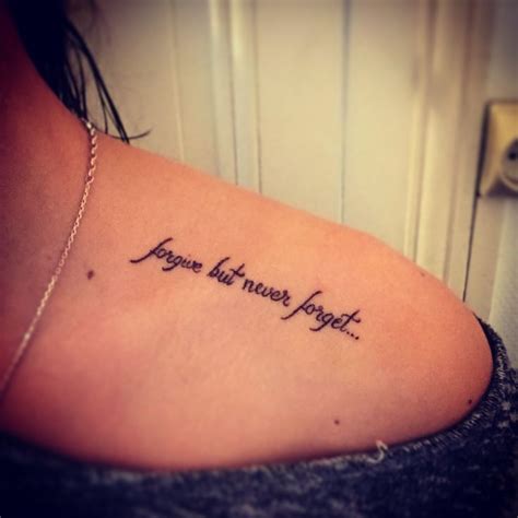 Forgive but never forget | Tiny tattoos for girls, Mini tattoos, Small tattoos