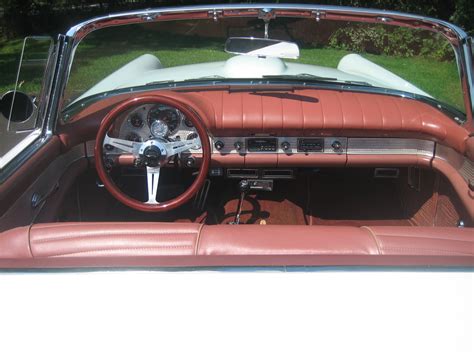 1957 Ford thunderbird interior colors