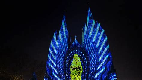 Lichfield Cathedral's Light Show: A Spectacular Winter Wonderland