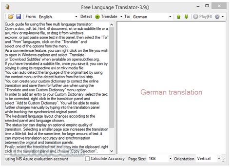 Free Language Translator 3.9.0.0 Download for Windows / FileHorse.com