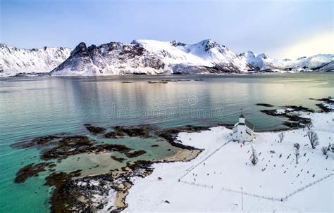 Lofoten Archipelago in Norway in the Winter Time Stock Image - Image of natural, fjord: 113449877