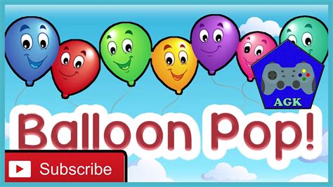 *NEW* *Kids Balloon Pop Game Free - YouTube