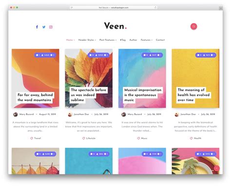 20 Best Responsive HTML5/CSS3 Blog Templates 2020 – Avasta