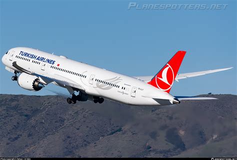 TC-LLY Turkish Airlines Boeing 787-9 Dreamliner Photo by Rohan | A7-BAJ ...