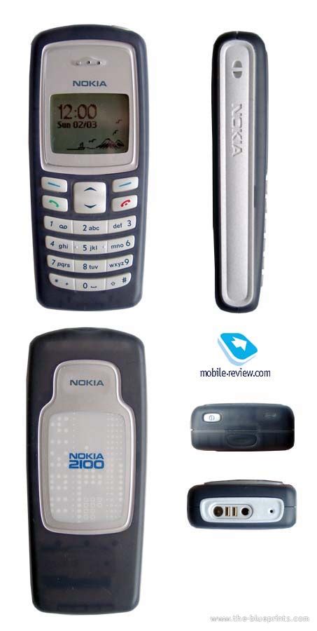 Nokia 2100 blueprints free - Outlines