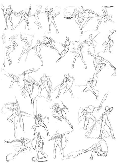 martial arts posture | Art reference poses, Figure drawing reference, Anime poses reference