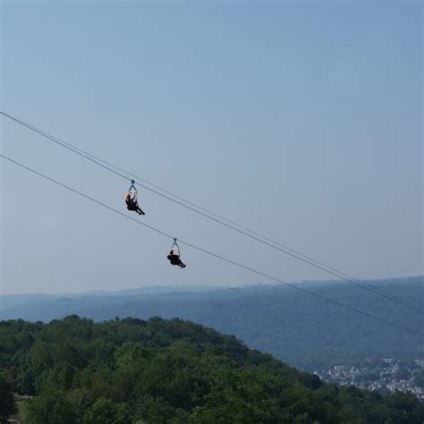 Zip Line at Grand Vue Park | West Virginia Outdoor Adventures