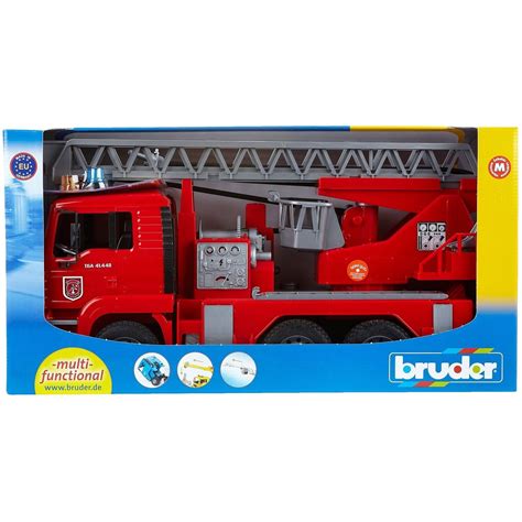 Bruder MAN Fire Engine With Water Pump, Light & Sound | Emergency Vehicles