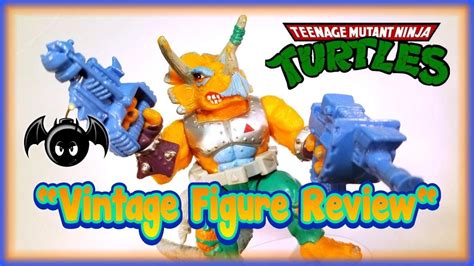 Vintage TMNT Triceraton figure review. (Totally Tubular Turtle Tuesday) Ep.21 - YouTube