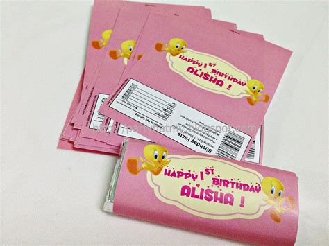 Party Hat: Tweety Bird 1st Birthday Party for Alisha