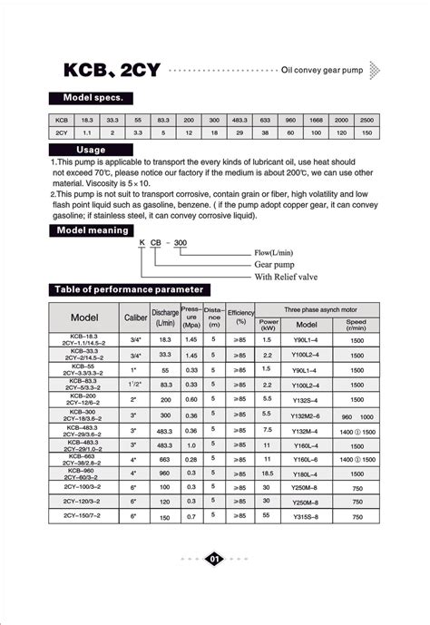 External gear pump for lubricant oil