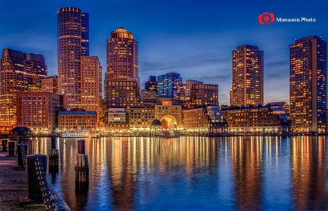 architecture, Bridges, Boston, Boswash, Cities, City, Night, Skyline ...