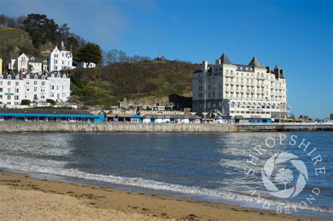 The Grand Hotel on the seafront at Llandudno, North Wales.