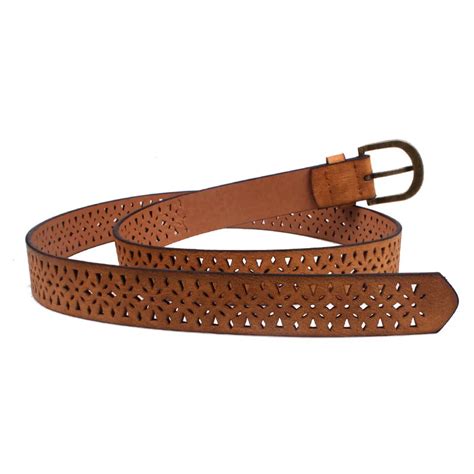 20150821 WOMEN PU leather belt FULL WITH HOLES-in Women's Belts from Apparel Accessories on ...