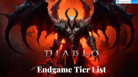 Diablo 4 Endgame Tier List, Best Builds for PvE & PvP - KIDS LAND