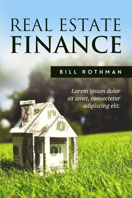 Real Estate Finance - Finance Pre-made Book Cover For Sale @ Beetiful ...