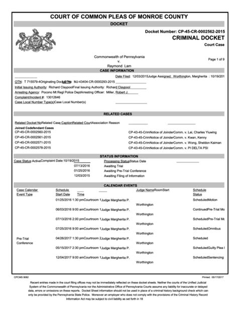 Monroe County Civil Court Forms - CountyForms.com