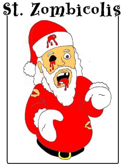 Zombie Santa Claus by backerman on DeviantArt