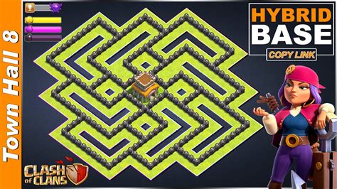 Town Hall 8 Trophy Base The Ball