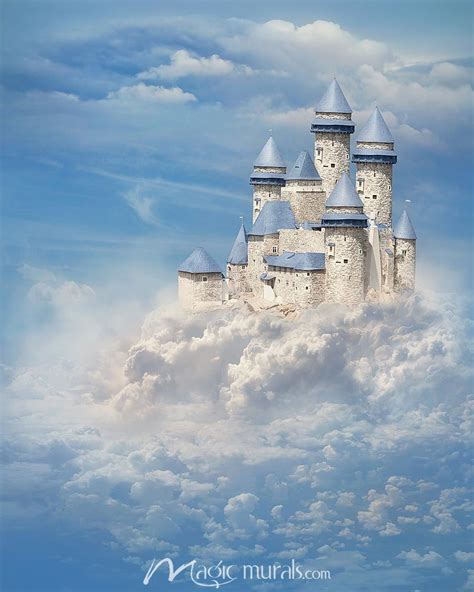 Castle in the Clouds Wallpaper Mural by Magic Murals