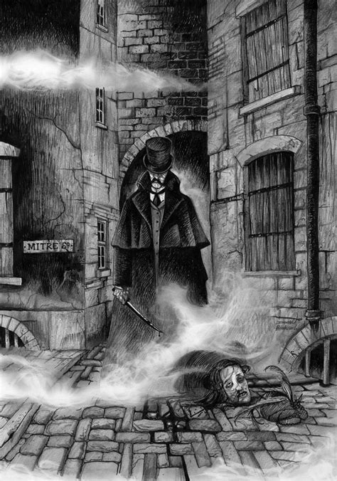 Jack the Ripper, in david hitchcock's FOR SALE Comic Art Gallery Room