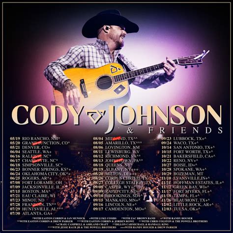 Cody Johnson Adds Tour Dates Going Into Playing Mile High with Luke Combs – B104.7 Manhattan’s ...