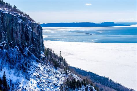 Winter adventures at Sleeping Giant Provincial Park