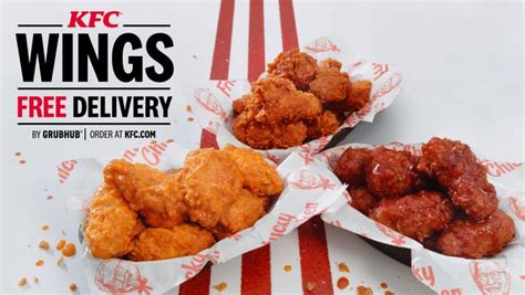 Kentucky Fried Wings: KFC adds to its menu, with free delivery