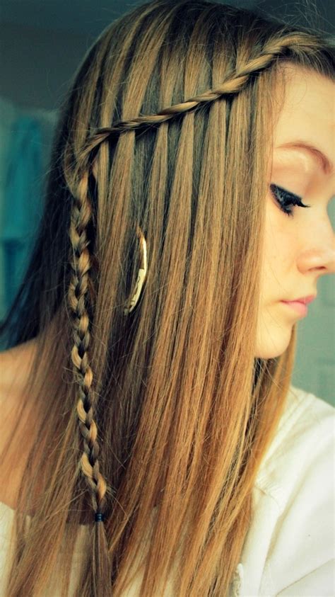 10 Best Waterfall Braids: Hairstyle Ideas for Long Hair - PoPular Haircuts