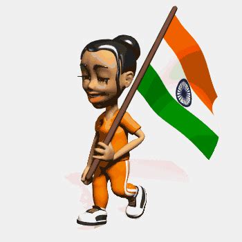 Independence Day GIF, Indian Flag Animated, Moving & 3D GIF for Whatsapp 2023