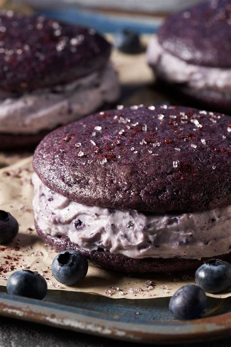 Blueberry Whoopie Pies with Blueberry Lemon Mascarpone Filling - Food ...