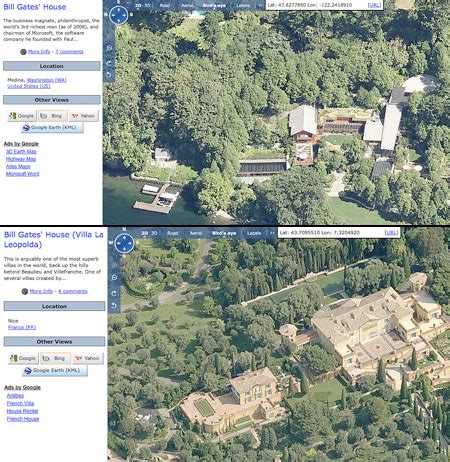 Virtual Globetrotting Lets You View Bill Gates' Homes - TechEBlog