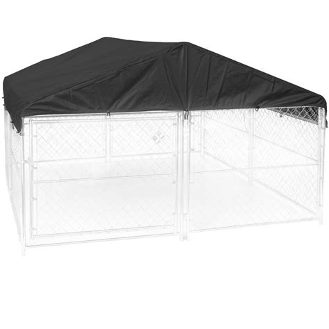 10’W x 10’L Dog Kennel Cover with Frame | Spots Dog Kennel