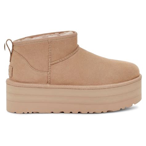 Ugg Classic Ultra Mini Platform Коричневый | Dressinn Cапоги и ботинки