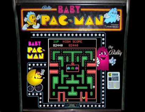 Baby Pac-Man - Pinball New York City - For Amusement Only