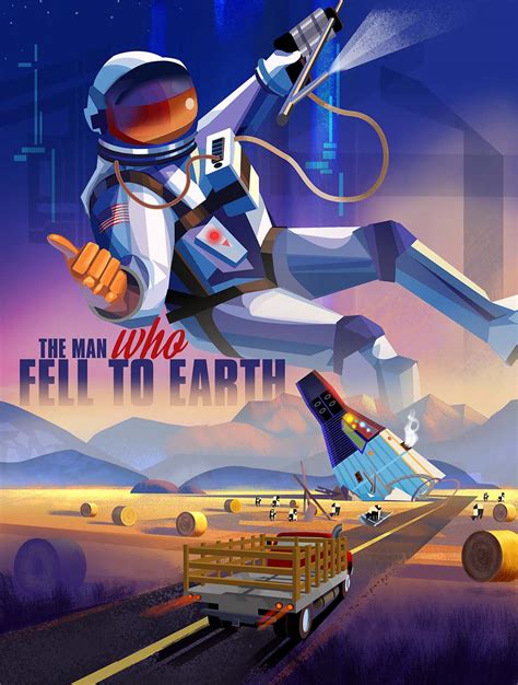 The Man Who Fell to Earth | Behance