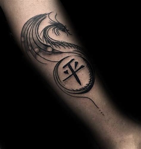 70 Chinese Symbol Tattoos For Men - Logogram Design Ideas