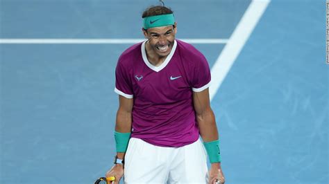 Rafael Nadal is one win away from record-breaking grand slam title after reaching Australian ...