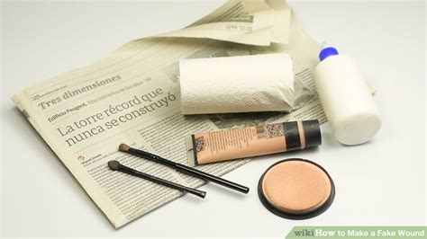 3 Ways to Make a Fake Wound - wikiHow