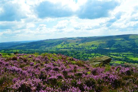 The Edale Valley. stock photo. Image of landscape, fields - 100906372