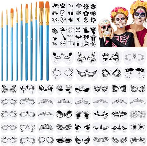 Easy Face Painting Templates Printable - Infoupdate.org