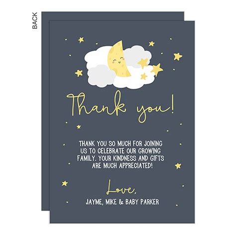 Twinkle, Twinkle Baby Shower Thank You Cards